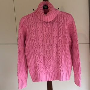 Lauren Jeans Co Pink Turtleneck Sweater